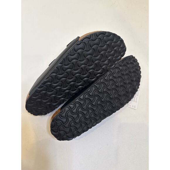 Birkenstock Arizona Black Strap Oiled-Leather Sandals Sz 44/US Men’s 11 NWT main image 3